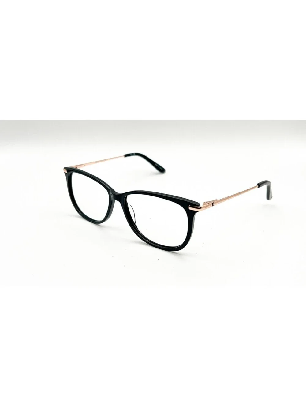 Ann Taylor At339 C01 Black Rose Gold Authentic Eyeglasses 54-15-135